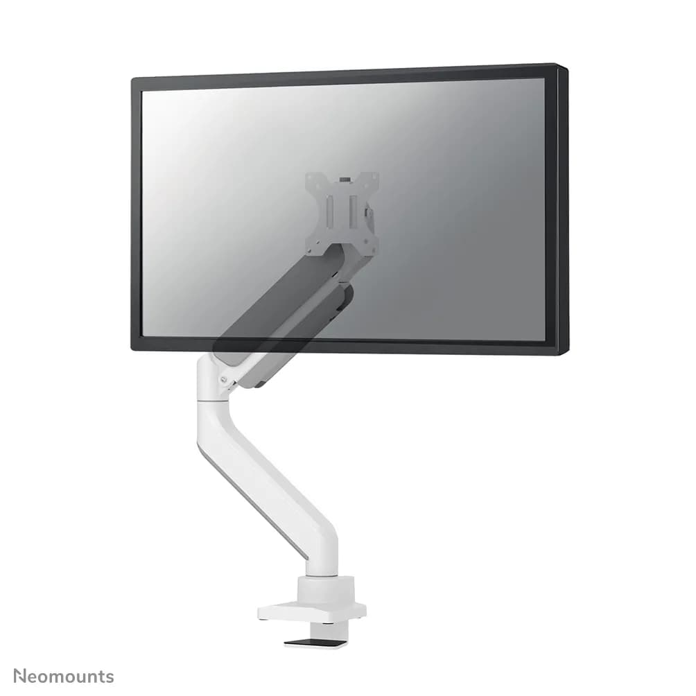 Neomounts DS70-450WH1-pöytäteline yhdelle näytölle 17-42"" kaasujousella 15 kg, valkoinen