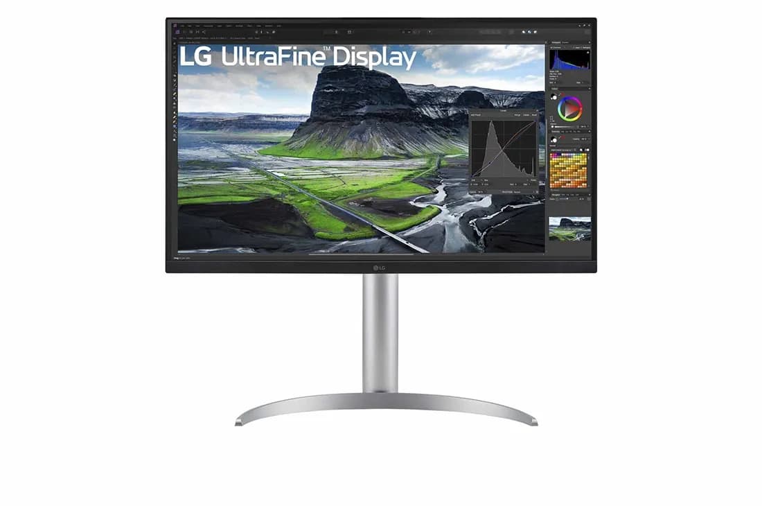 LG UltraFine 27UQ850V-W 27"" 4K UHD, IPS -näyttö, USB-C hub