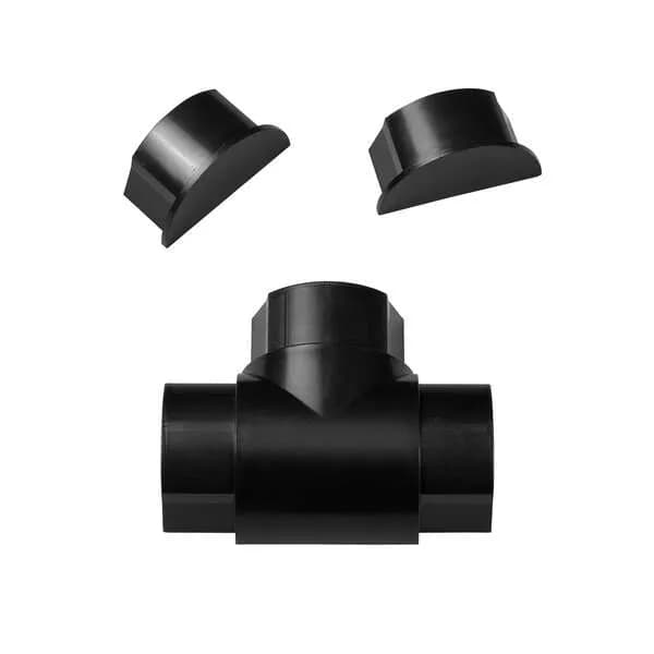 D-LINE Adapterisetti 50x25mm Musta