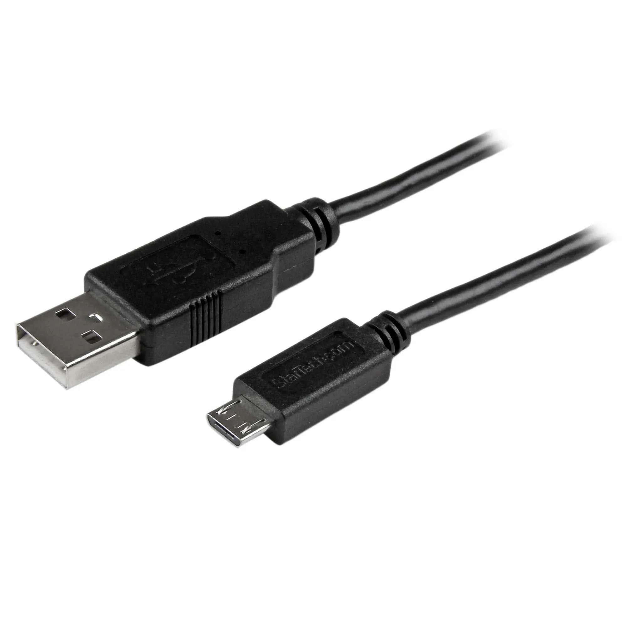 StarTech USB 2.0 Micro USB -kaapeli, 1 m, musta