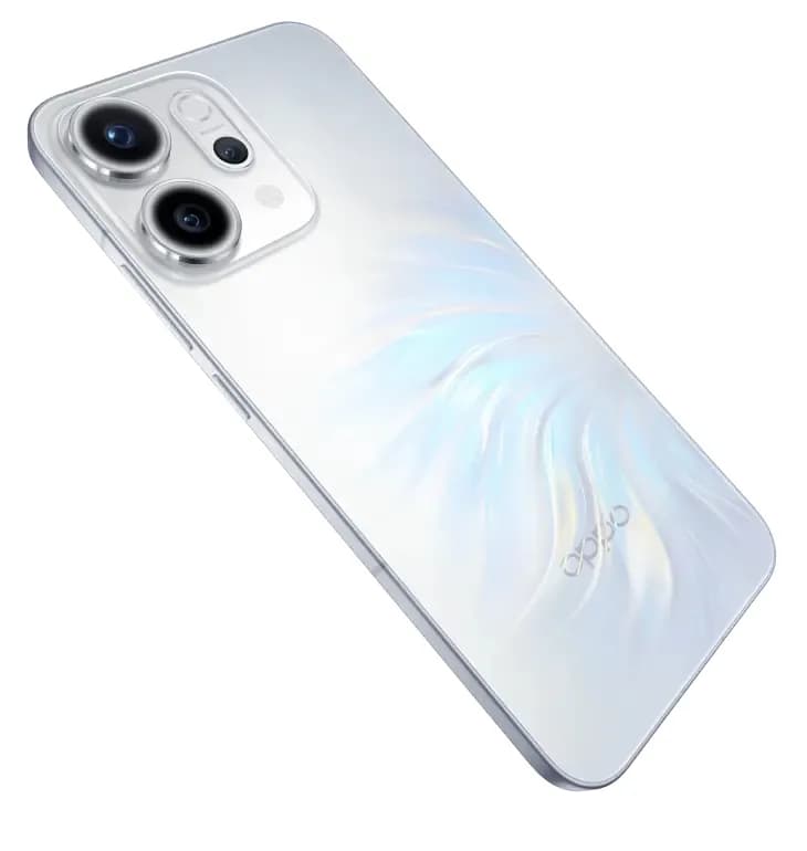 OPPO Reno14 5G 12/256 Gt -puhelin, Opal White