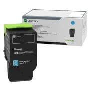 Lexmark 78C2XCE Extra High Yield-laservärikasetti, syaani
