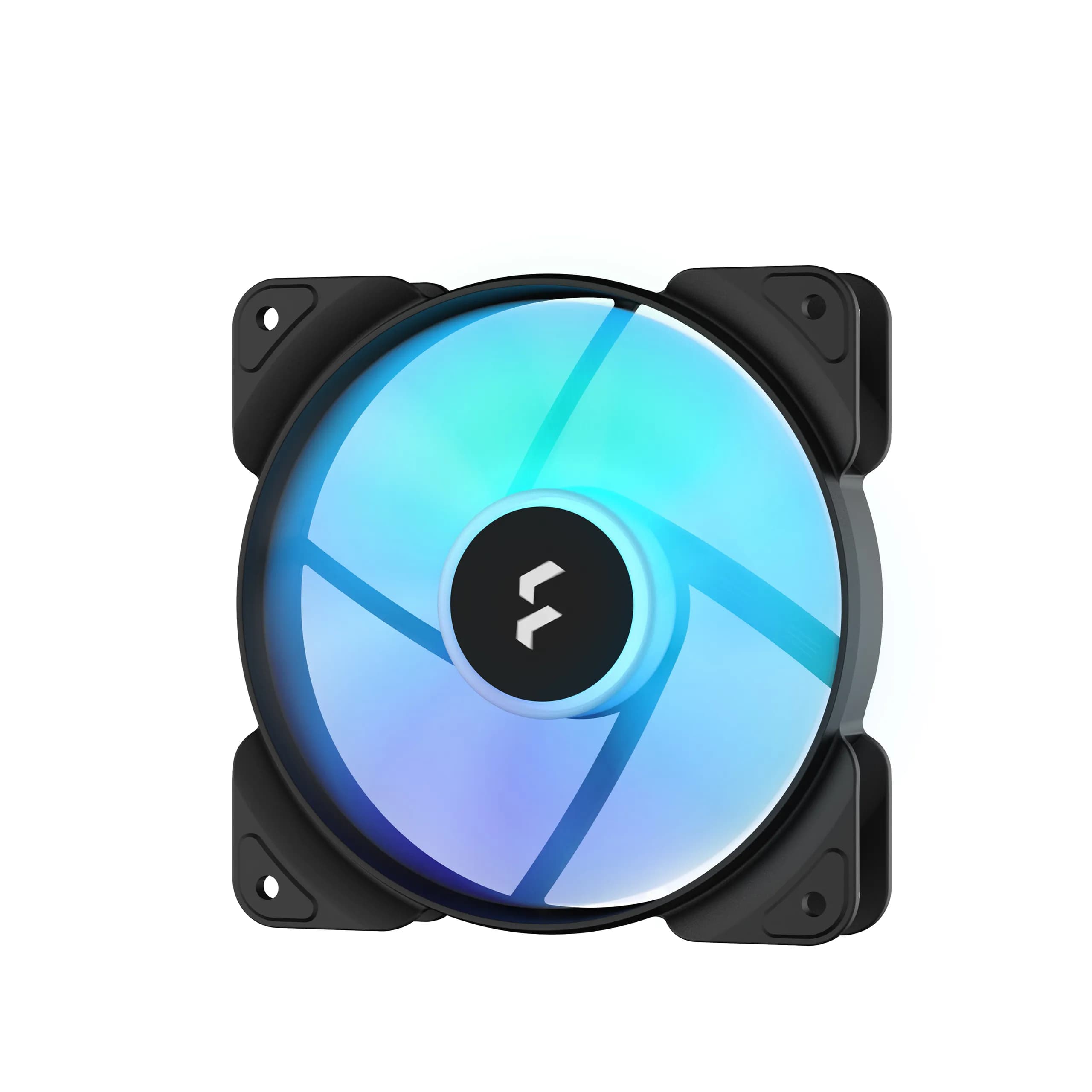 Fractal Design Aspect 12 RGB PWM 120 mm -kotelotuuletin - musta