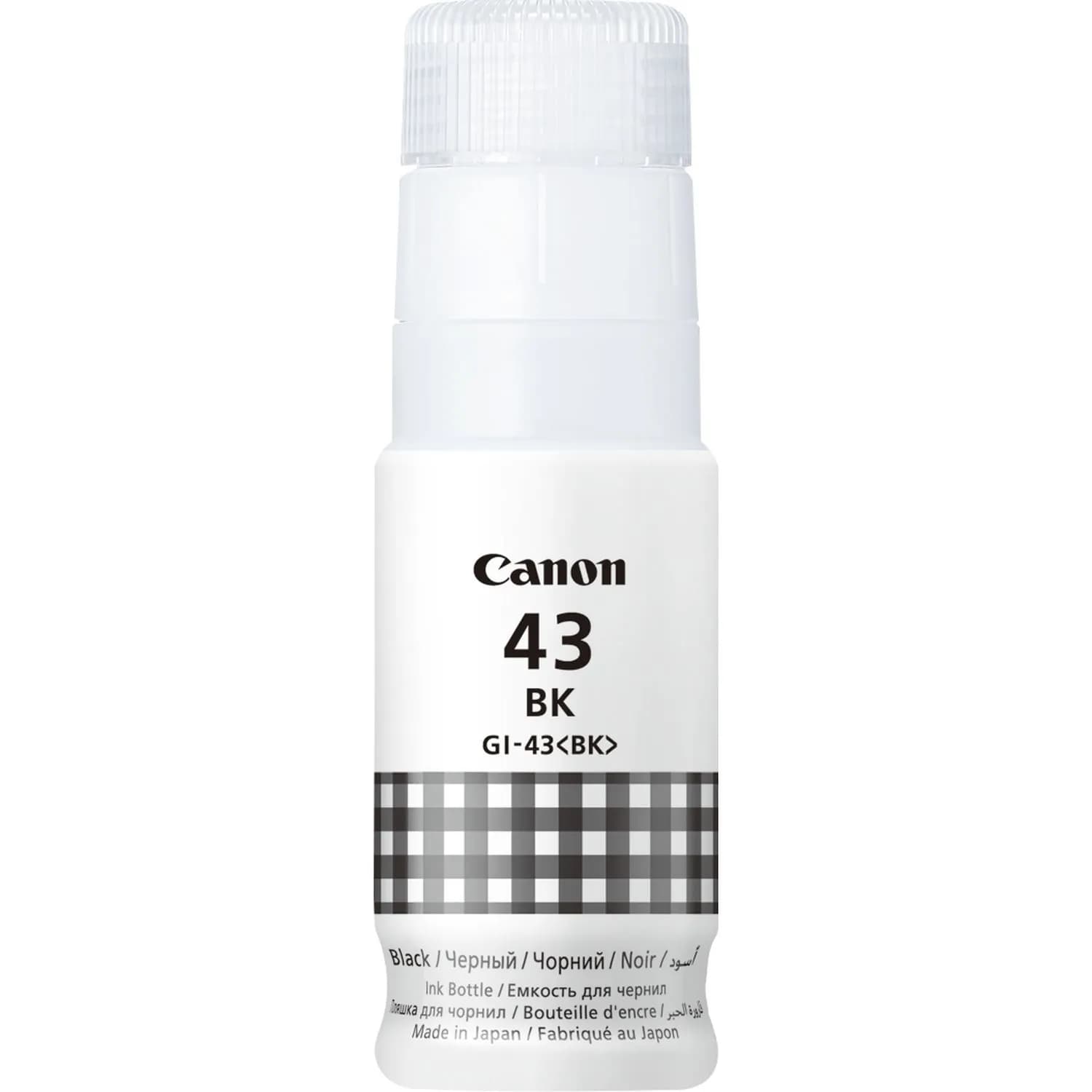 Canon GI-43BK-mustepullo, 60 ml, musta