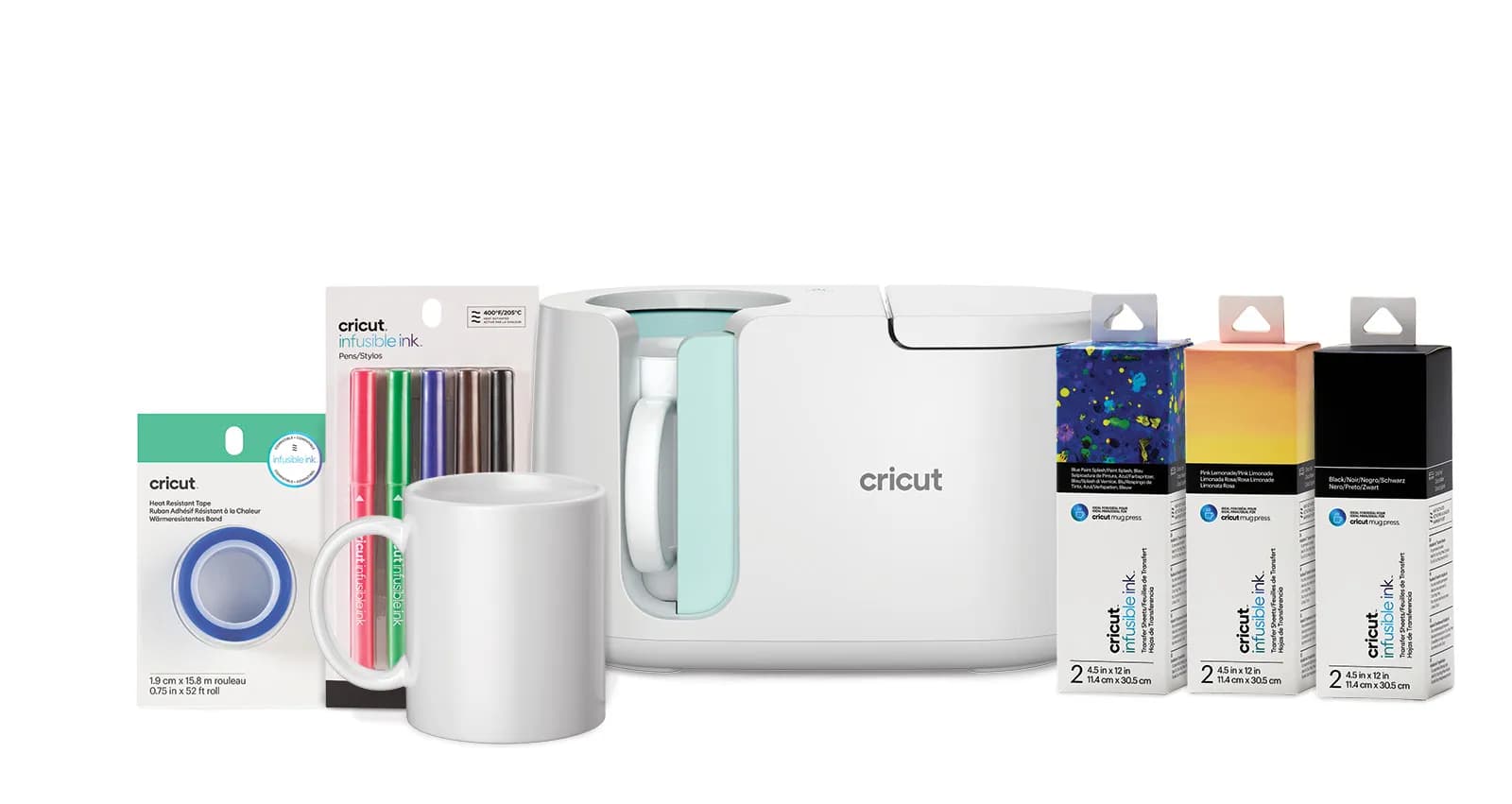 Cricut Mug Press -aloituspakkaus