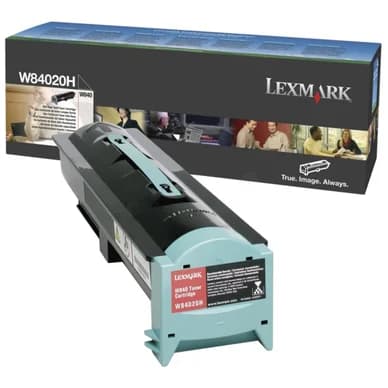 Lexmark Värikasetti musta 30 000 sivua W84020H Vastaa: N/A