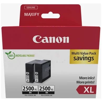 Canon Multipack 2x mustepatruuna musta 70,9 ml 9254B011 Vastaa: N/A