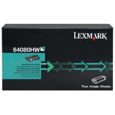 Lexmark Värikasetti musta 21.000 sivua 64080HW Vastaa: N/A