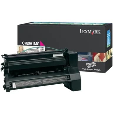 Lexmark Värikasetti magenta, 10.000 sivua, high yield, return C780H1MG Vastaa: N/A