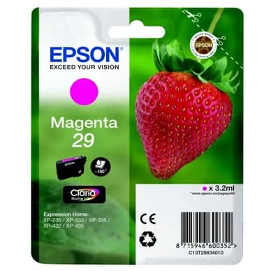 Epson Epson 29 Mustepatruuna Magenta T2983 Vastaa: N/A