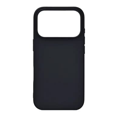 Onsala Silikonipintainen MagSeries-suojakuori iPhone 17 Pro musta 664282 Vastaa: N/A