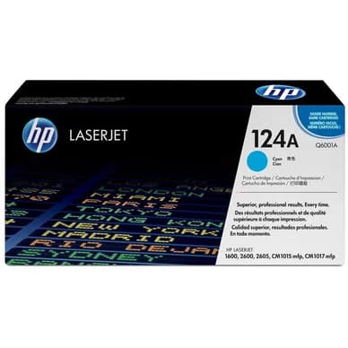 HP HP 124A Värikasetti cyan Q6001A Vastaa: N/A