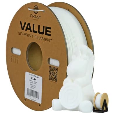 Prima PrimaValue PLA+ - 1,75mm - 1kg - Valkoinen 7340002119526 Vastaa: N/A