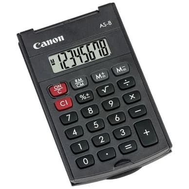 Canon Canon AS-8 Taskulaskin 4598B001 Vastaa: N/A