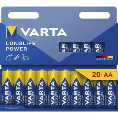 Varta Varta Pitkäikäinen akku - AA 20 kpl 4906121720 Vastaa: N/A