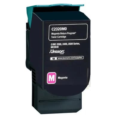 Lexmark Lexmark C2320M0 Värikasetti magenta 1.000 sivua C2320M0 Vastaa: N/A