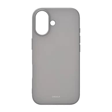 Onsala Silikonipintainen MagSeries-suojakuori iPhone 17 concrete 664290 Vastaa: N/A