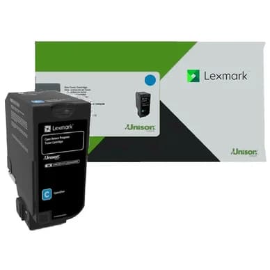 Lexmark Värikasetti cyan, 3.000 sivua 74C20C0 Vastaa: N/A