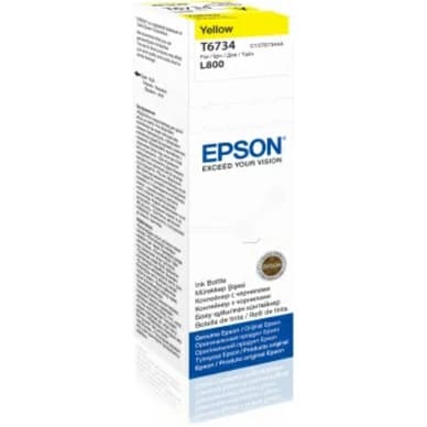 Epson Mustepatruuna keltainen T6734 Vastaa: N/A