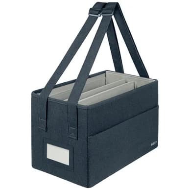 Leitz Leitz Office-in-a-bag -laukkukoko pieni kangas Tumma harmaa 65760089 Vastaa: N/A