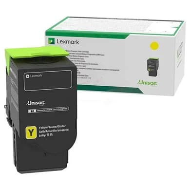 Lexmark Toner keltainen, 7000 sivua 78C2UYE Vastaa: N/A