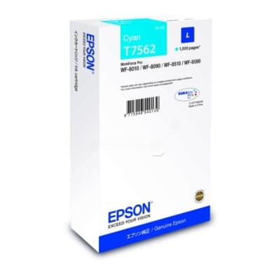 Epson Epson T7562 Mustepatruuna Cyan C13T756240 Vastaa: N/A