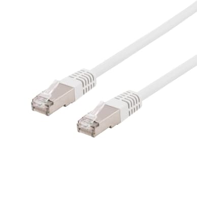 DELTACO S/FTP Cat6 laitekaapeli, Delta-sert., LSZH, 5m, valkoinen SFTP-65VH Vastaa: N/A