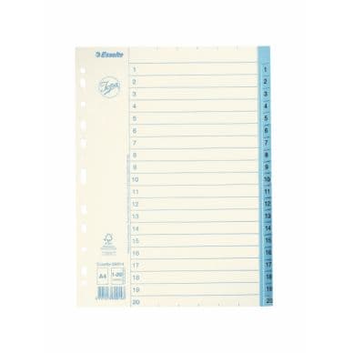 ESSELTE Rekisteri Esselte Jopa 1-20 A4 paperi 69914 Vastaa: N/A
