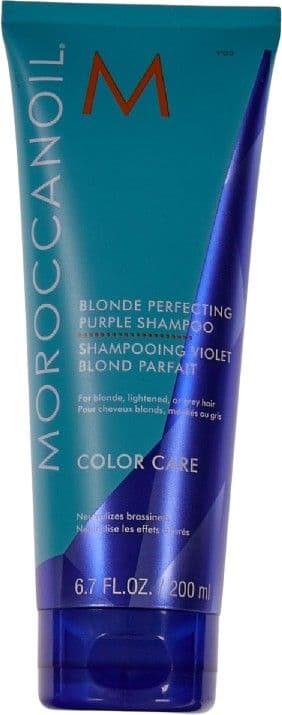 Moroccanoil Color Care Blonde Perfecting Purple Shampoo - 200 ml