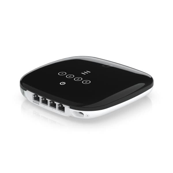 Ubiquiti UFiber WiFi6 - Trådløs-reititin - GPON-pääte - 4-porttinen kytkin - GigE - 802.11a/b/g/n/ac/ax - Dual Band
