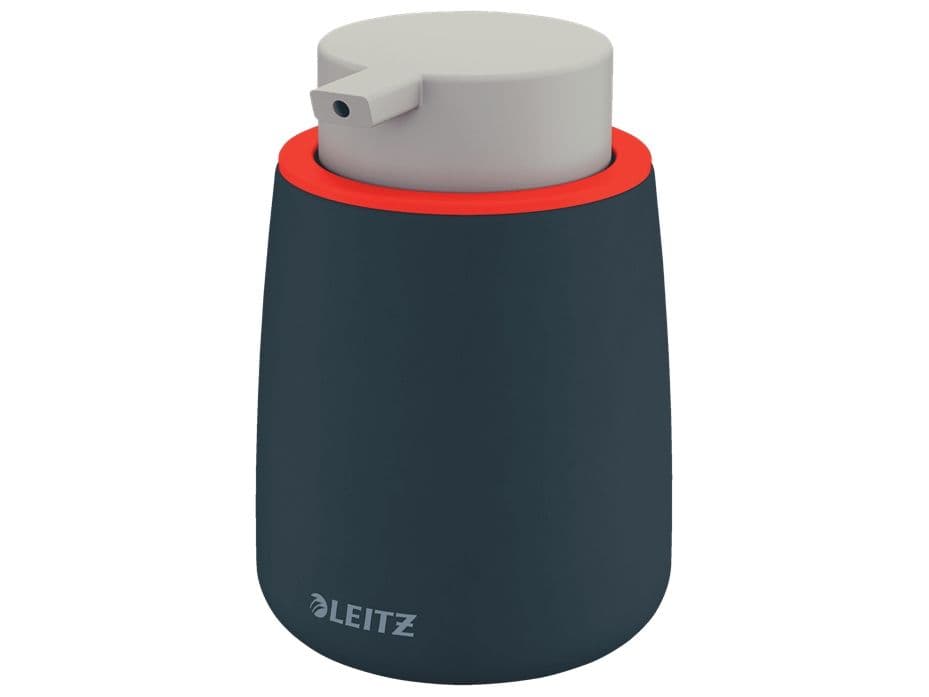 Leitz Cosy - Desinfiointiaine-/saippua-annostelija - muovia, keramiikkaa - samettiharmaa