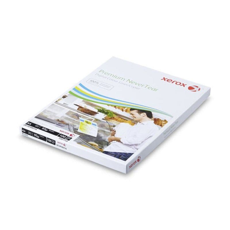 Xerox 003R98091, Polyesteri, Valkoinen, Laser, A4 (210×297 mm), Matta, 195 g/m²