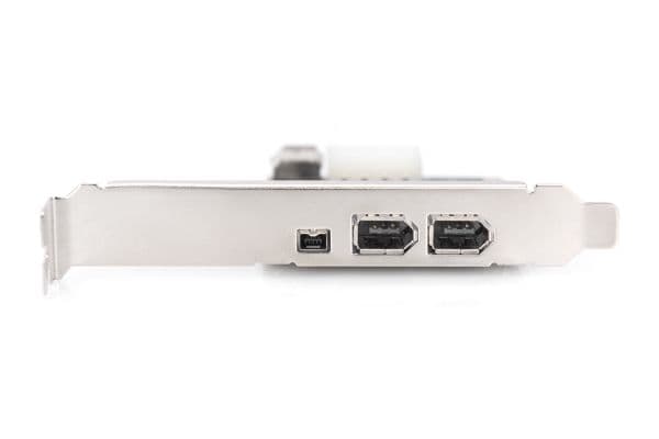 Digitus , PCIe, IEEE 1394/Firewire, Musta, Metallinen, Kiina, 0,4 Gbit/s, 0 - 70 °C