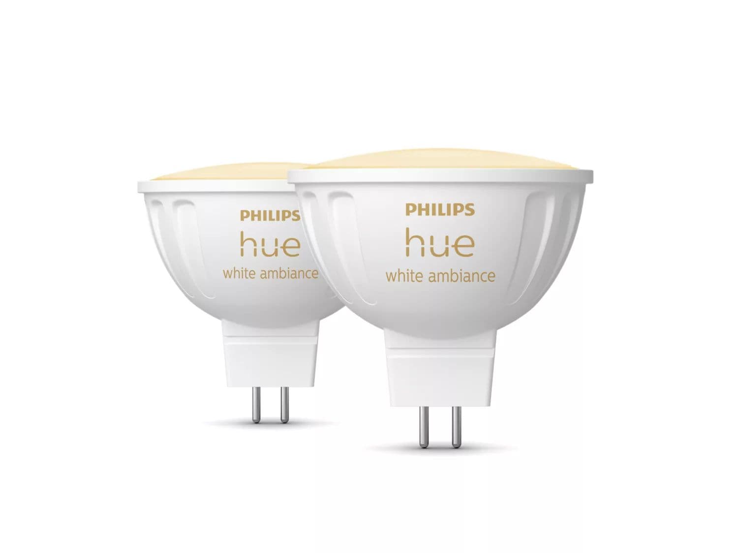 Philips Hue White Ambiance MR16 - GU5.3 polttimot - 2 kpl