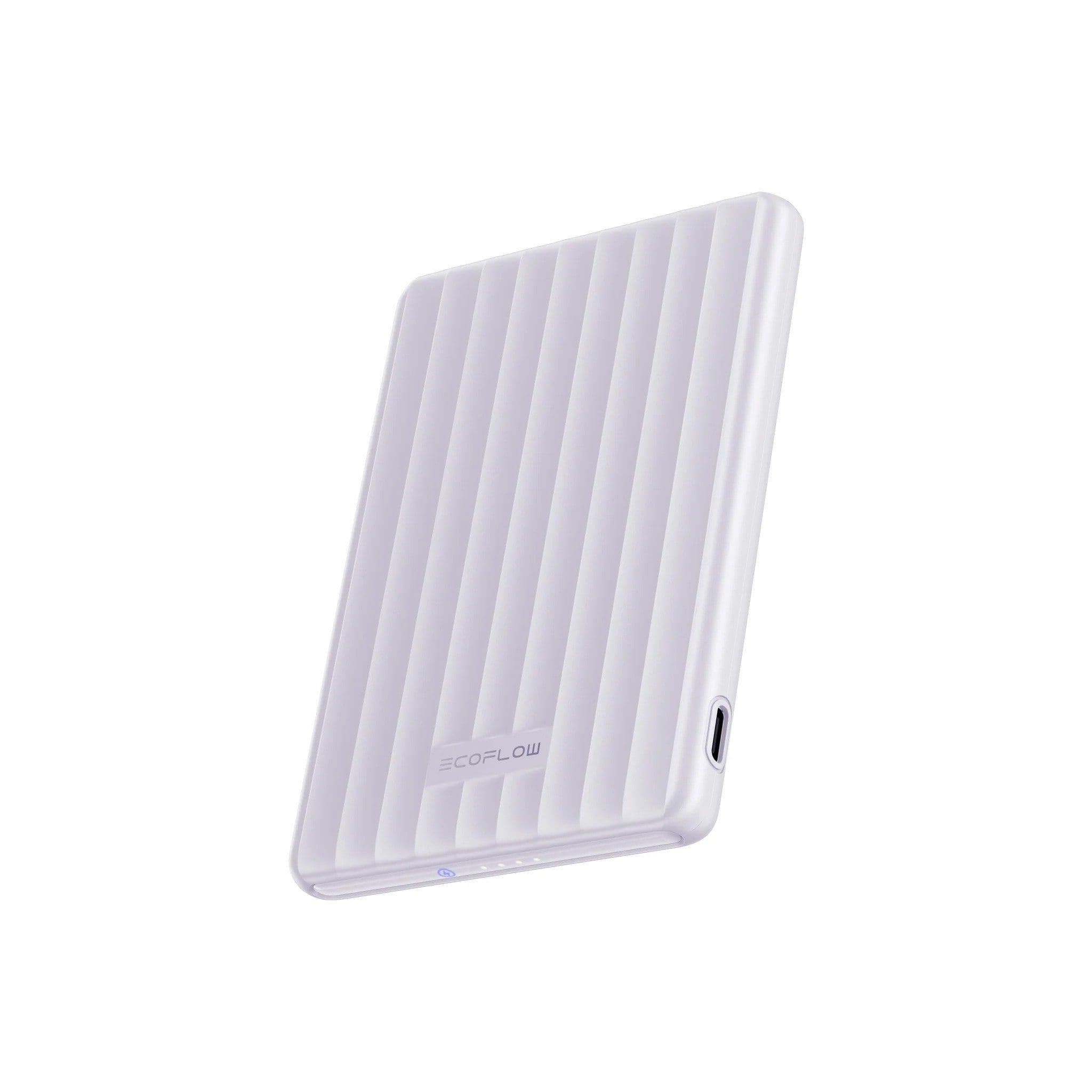 EcoFlow RAPID Mag (5000 mAh, 20 W, Qi1) – Magneettinen varavirtalähde - Violetti