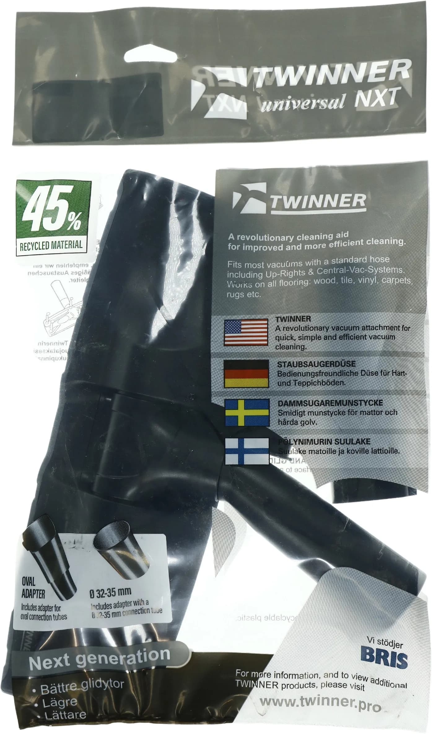 85066 SWIRL TWINNER NXT HARMAA/MUSTA SUUKAPPALE