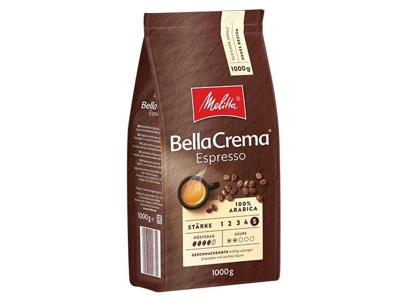 Melitta BellaCrema Espresso Kahvipavut - 1000 g.