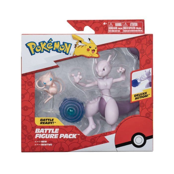 Pokemon hahmo setti 2 kpl Mewtwo ja Mew