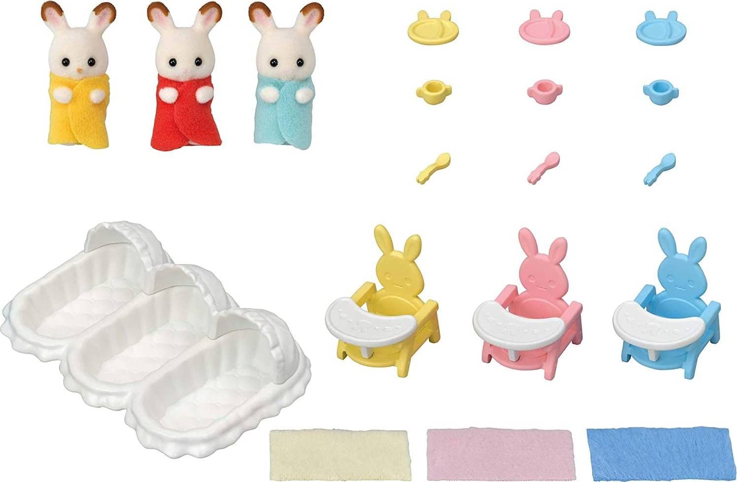 Sylvanian Families Triplets Care Set