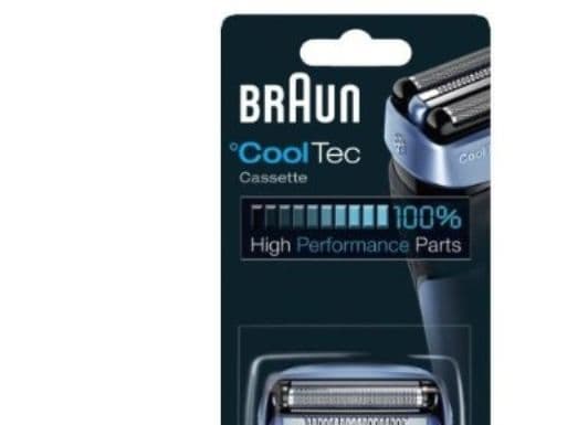 Braun Series 3 BR-CP40B, Parranajopää, 1 pää(t), Sininen, Braun, °Cooltec CT2, CT4, CT5, 20 g