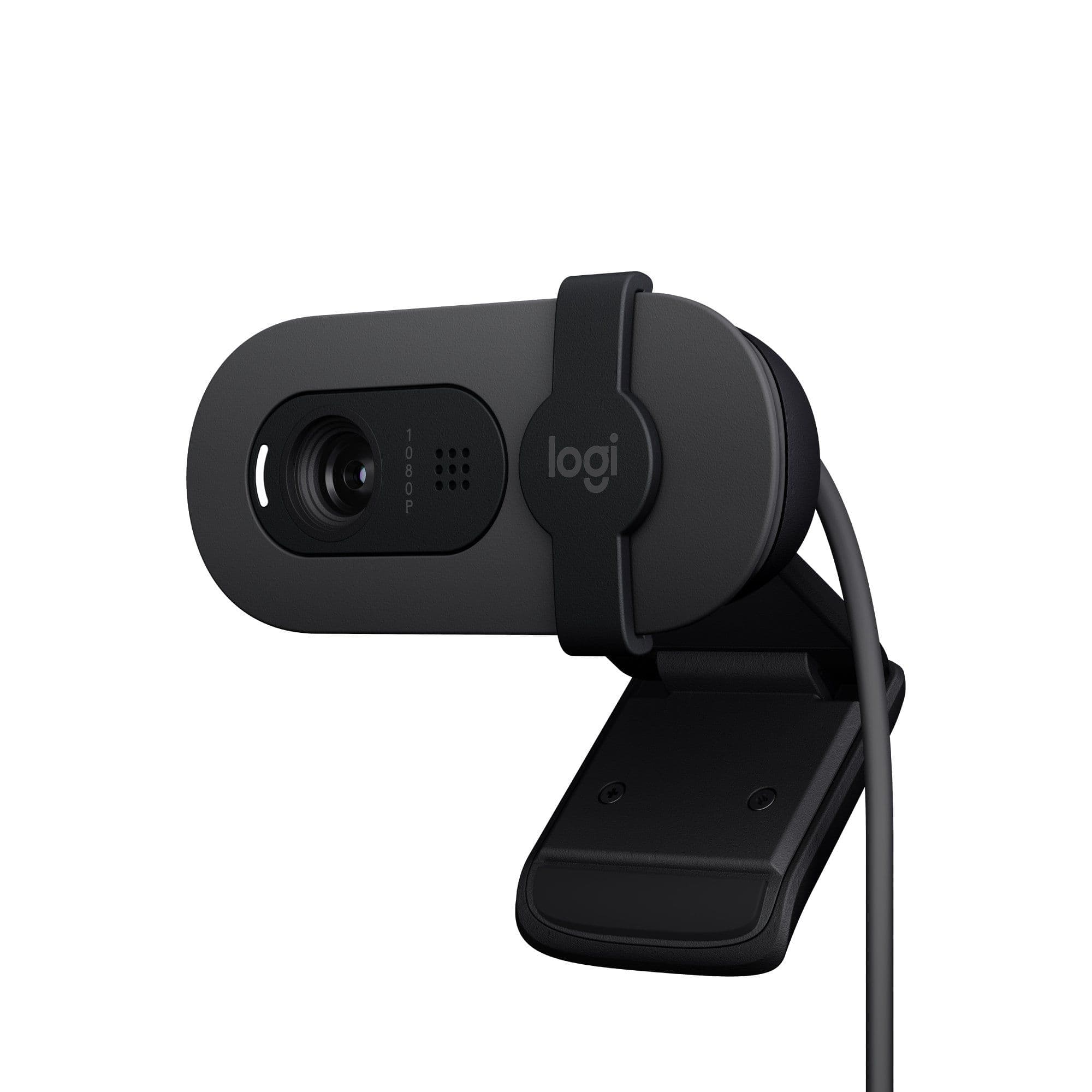 Logitech | BRIO 100 - Verkkokamera - Full HD - 1920 x 1080 - Sisäänrakennettu mikrofoni - USB-C - Grafiitti