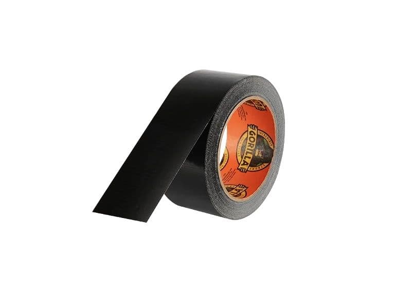Gorilla musta ilmastointiteippi 48 mm. - 32 metriä