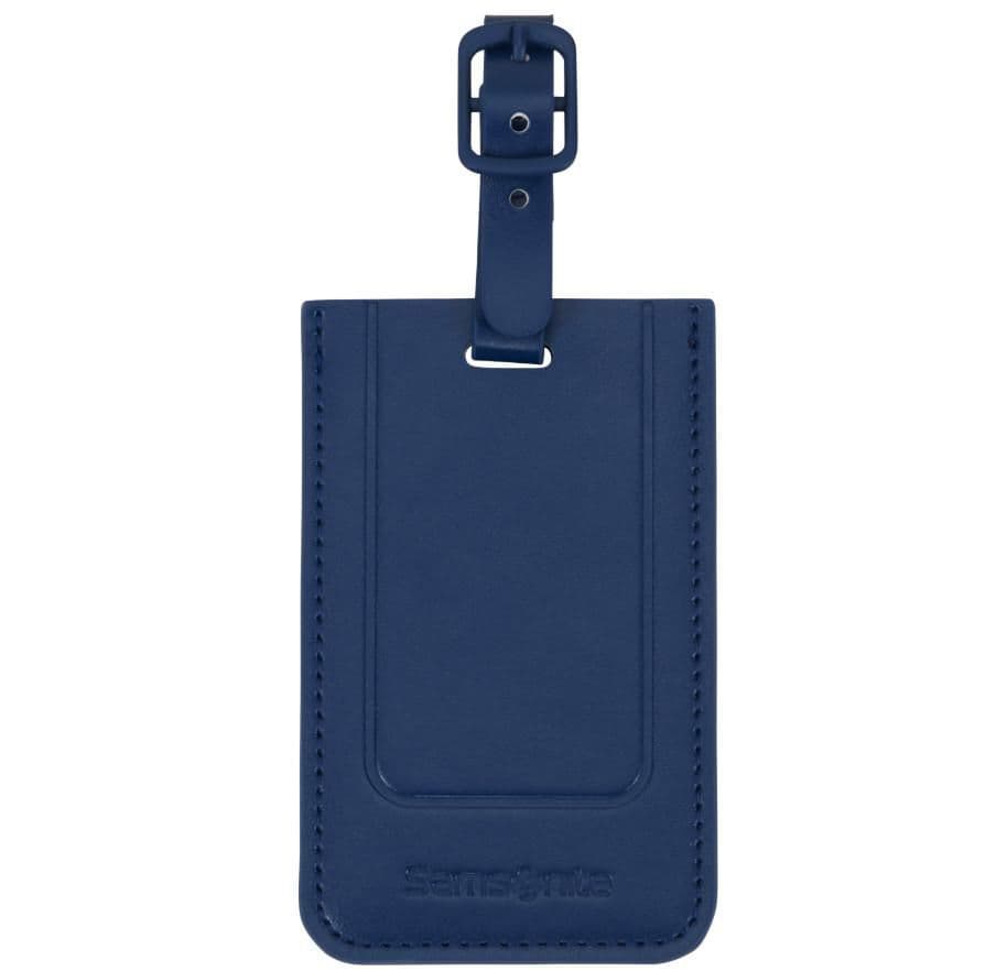 Samsonite Rectangle Luggage Tag X2, Midnight Blue