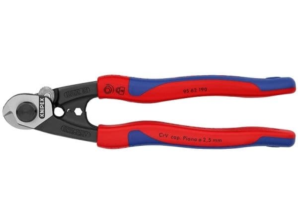Knipex 9562190, Sininen, Punainen, Kromivanadiini-teräs, Musta, Sininen, Punainen, 314 g