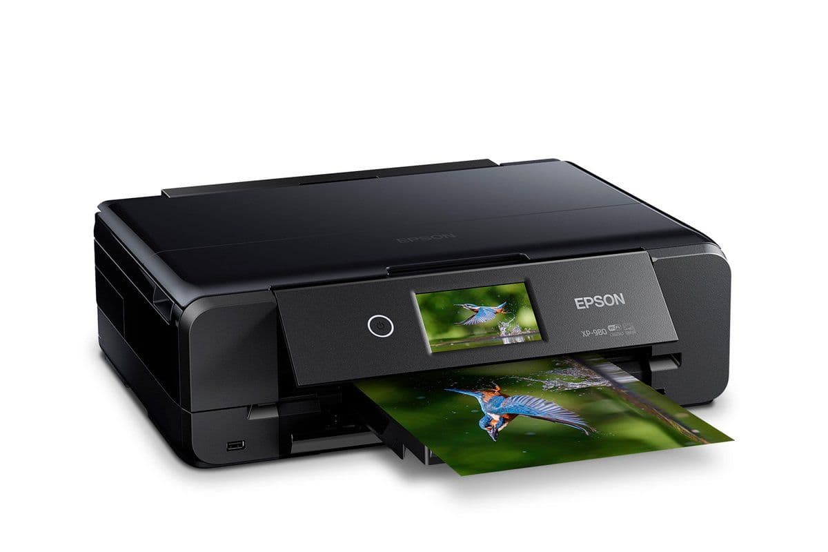Epson XP-980, Mustesuihku, Väritulostus, 5760 x 1440 DPI, A3, Suoratulostus, musta