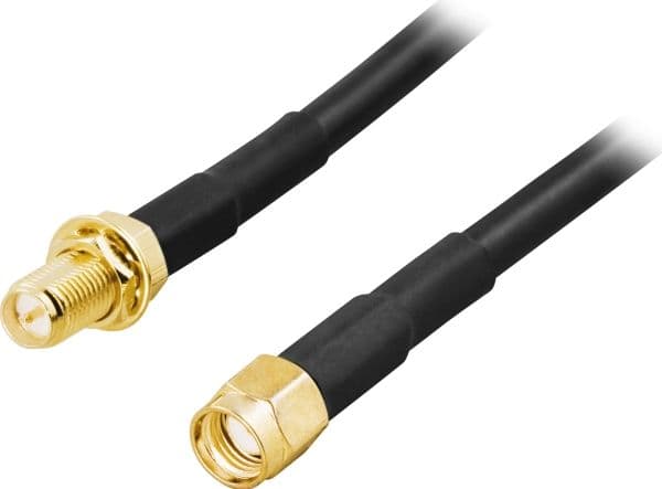 Goobay RP-SMA FM 1000 10.0m, 10 m, RP-SMA, RP-SMA, RP-SMA, Lajittelu