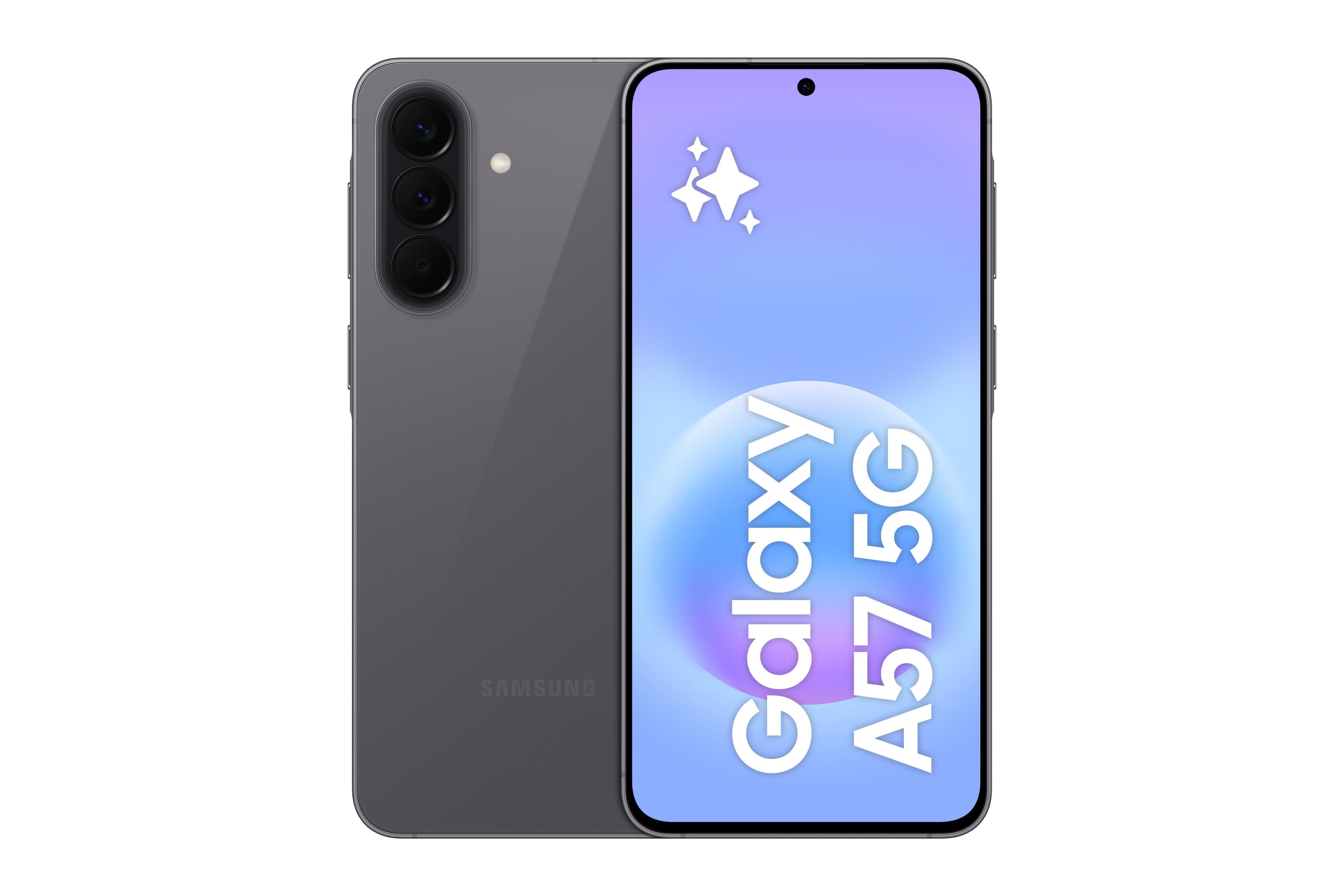 Samsung Galaxy A57 5G, 17 cm (6.7), 1080 x 2340 pikseliä, 8 GB, 128 GB, 50 MP, Harmaa