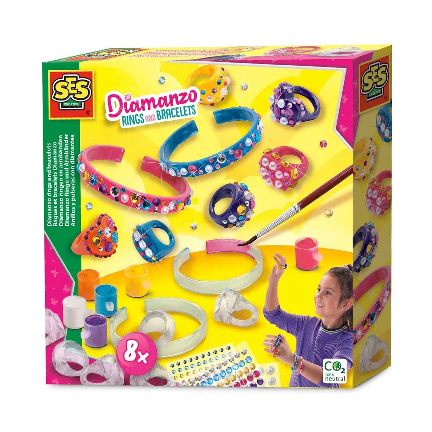 SES Creative Timanttikorut - Sormukset ja rannekorut