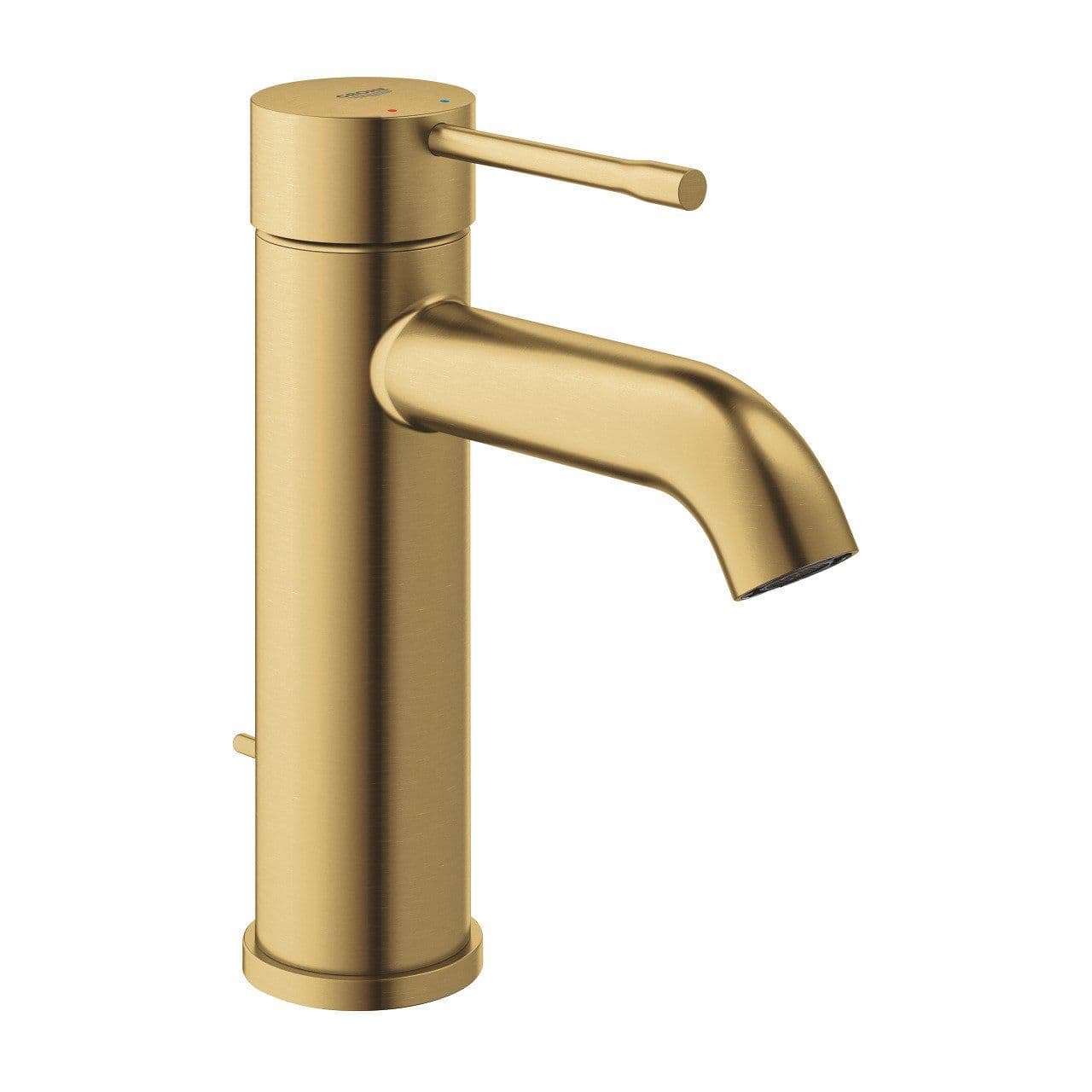 Grohe Essence -allashana jäteventtiilillä - harjattua messinkiä