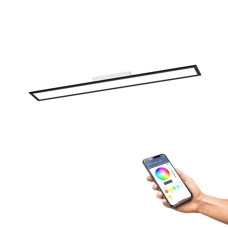 EGLO Moradillo-Z, 1 lamppu(a), LED, 3300 lm, IP20, musta, Valkoinen